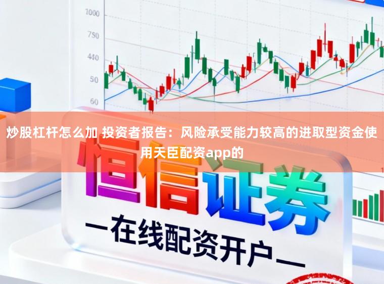 炒股杠杆怎么加 投资者报告：风险承受能力较高的进取型资金使用天臣配资app的