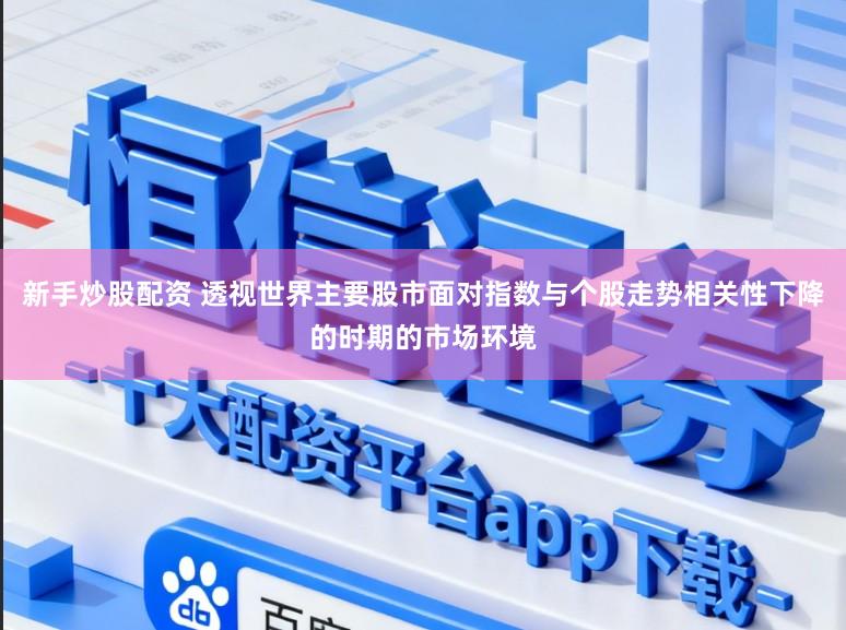 新手炒股配资 透视世界主要股市面对指数与个股走势相关性下降的时期的市场环境