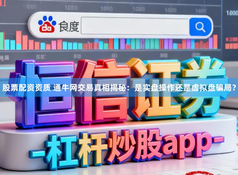 股票配资资质 通牛网交易真相揭秘：是实盘操作还是虚拟盘骗局？